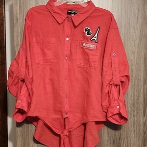 Karl Lagerfeld Red Color Xl